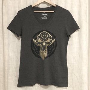 Fanatics World of Warcraft Mawsworn V-Neck T-Shirt Small